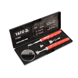 Kit di ispezione YATO YT-0662, specchietto, pinza, 3 punte sostituibili