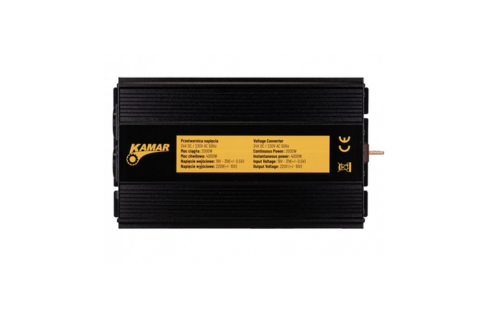 Convertitore di tensione 24V/230V (2000/4000W) KAMAR E1931