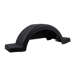 Parafango per rimorchio per barca 14" DOMAR D20430 passaruota 1080/255mm