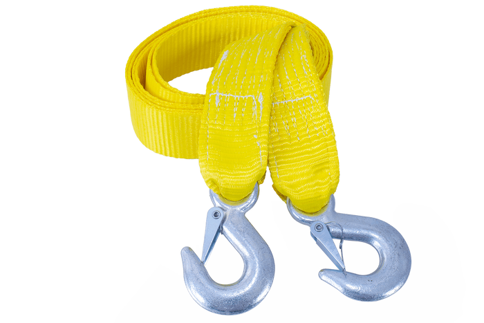Cavo di traino con ganci UNITRAILER cinghia di traino 3m/50mm/3t giallo