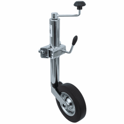 Ruotino di appoggio con morsetto UNITRAILER 150kg 48mm 505-730mm