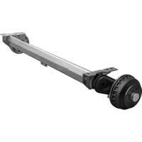 Assale frenato AL-KO COMPACT per rimorchio/carro attrezzi 1350kg 1260mm 1630mm 4x100