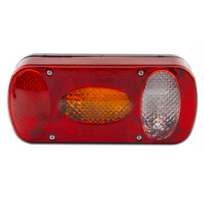 Fanale posteriore ASPÖCK MIDIPOINT II 24-3210-007 baionetta 5PIN 5 funzioni universale