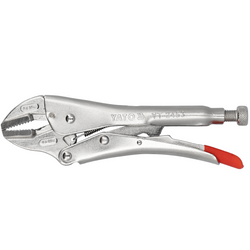 Pinza autobloccante corta YATO YT-2453, ganasce dritte, 250 mm