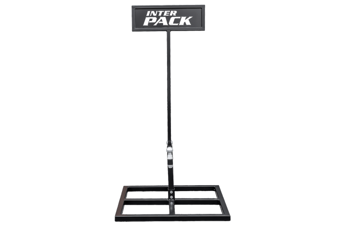 Portabici da gancio traino INTER PACK per 2 portabici 1368mm 800mm