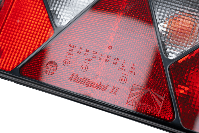 ASPÖCK Fanale posteriore Multipoint II, 6 funzioni, destro