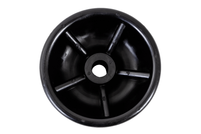 Rullo scorrevole KNOTT, rullo scorrevole in gomma da 67 mm per rimorchio per barche
