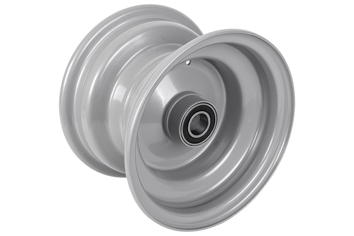 Cerchio in acciaio UNITRAILER 5.5Ix8"H2 3x128 con cuscinetti 6205-2RS