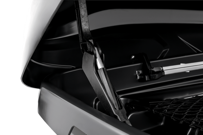 Box da tetto Inter Pack Monsun M, nero metallizzato