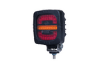 Fanale posteriore a LED HORPOL ROCA LZD 2803, 3 funzioni, universale con supporto