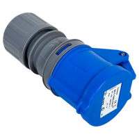 Presa elettrica MANTES 2P+Z, presa portatile 16A 230V con sportellino