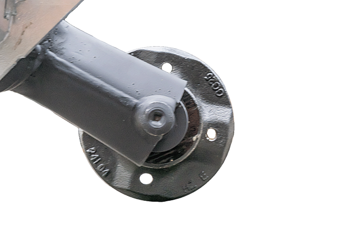 Assale AL-KO OPTIMA non frenato per rimorchio 750kg 1260mm 1660mm 4x100