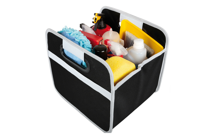 LAMPA Shop&amp;Store M organizer per auto, cestino pieghevole per bagagliaio 32x27cm