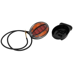 Fanale posteriore universale a LED FRISTOM FT-355 con staffa di montaggio laterale