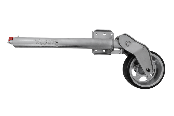 AL-KO 1223638 ruotino di appoggio automatico con maniglia 500kg 60mm 1010-1350mm