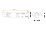 Set di due cunei pieghevoli LOKHEN ORIGAMY 46 h: 190 mm / set con maniglia