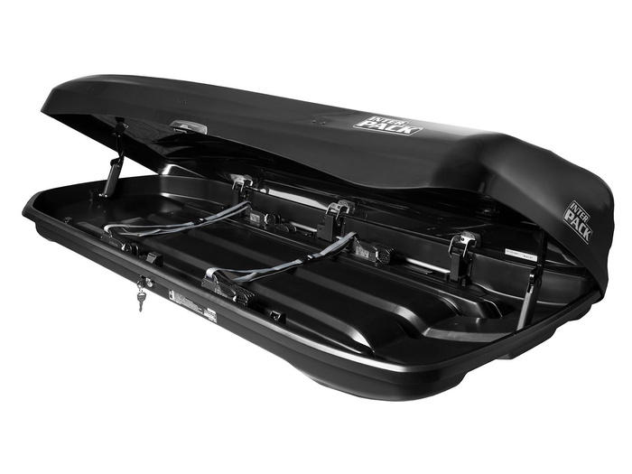 Box da tetto Inter Pack Skugga L 660, nero lucido