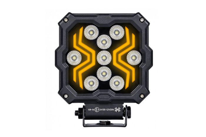 Riflettore per lampada da lavoro a LED KAMAR X-SPIDER L0195 9xLED 1700lm