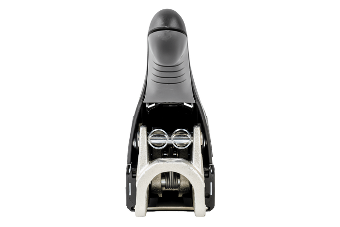 Gancio a sfera KNOTT KS30 con stabilizzatore per rimorchio da 3000 kg con timone tubolare da 50 mm