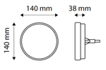 TT TECHNOLOGY TT.12520 Fanale posteriore a LED 4 funzioni sinistro