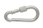 Moschettone con sicurezza per corde DROMET KSZ.4.40 moschettone per pompiere 4x40mm