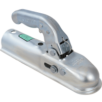 Gancio di traino a sfera KNOTT K7.5-C per rimorchio da 750 kg con timone tubolare da 50 mm