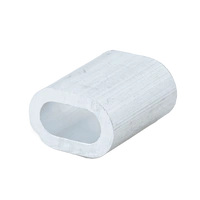 Connettore in alluminio per corde DROMET ZLA.4, manicotto per corde da 4 mm