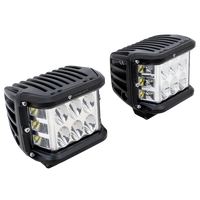 Set di due fari da lavoro a LED, riflettore TT TECHNOLOGY TT.13209 12xLED 2200lm