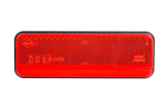 HORPOL LD 2437 Lampada di segnalazione a LED rossa universale SLIM