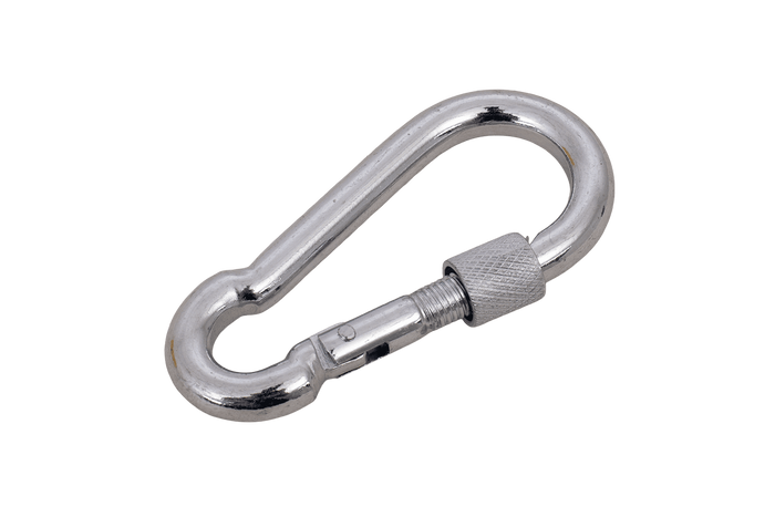 Moschettone con sicurezza per corde DROMET KSZ.7.70 moschettone per pompiere 7x70mm