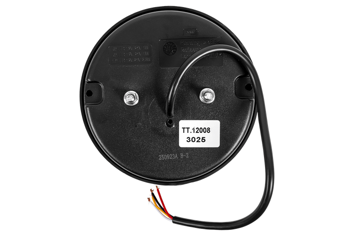 TT TECHNOLOGY TT.12008 Fanale posteriore a LED Glo-Trac Hamburger con 3 funzioni, universale