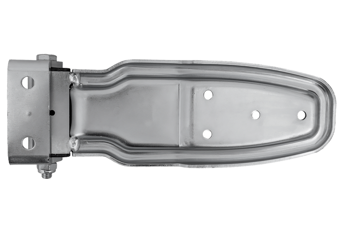 Cerniera laterale con staffa di montaggio STEELPRESS HB-01.270-02+UH-01 montaggio laterale completo del rimorchio