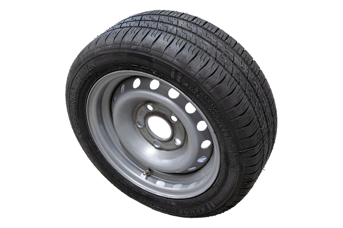 OUTLET Ruota rinforzata per rimorchio KENDA TIRE 195/50 R13C 104/102N KENDA RIM 6Jx13"H2 5x112 ET:30