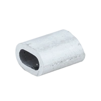 Connettore in alluminio per corde DROMET ZLA.3, manicotto per corde da 3 mm