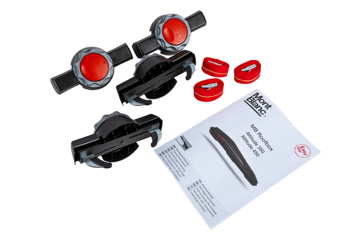 Box da tetto Mont Blanc Altitude 450 nero metallizzato
