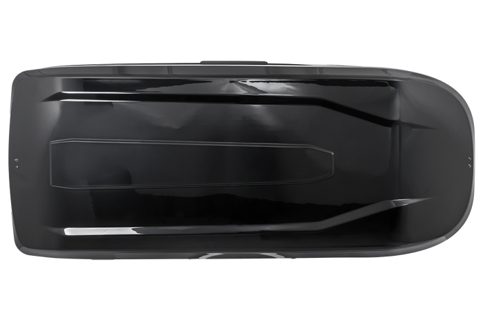 Box da tetto Inter Pack Monsun PRO L, nero metallizzato