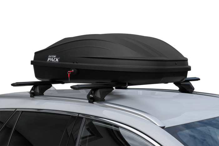 Box da tetto Inter Pack Stella 370, nero opaco