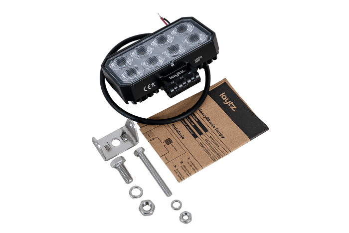 Lampada da lavoro a LED con riflettore LAYTZ LY7302 32xLED 3200lm rettangolare