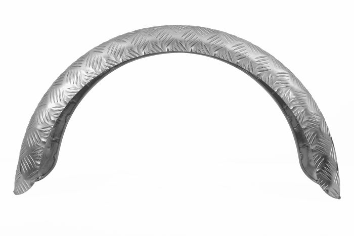 Parafango rimorchio 14-15" DOMAR D29122 passaruota 770/200mm
