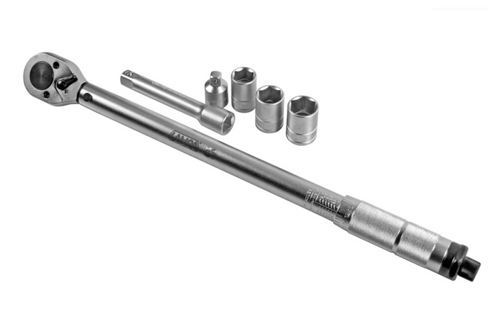 Chiave dinamometrica LAMPA 1/2" 28-210Nm chiave per ruote auto