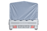Telo di copertura per telaio H-800 UNITRAILER per rimorchio grigio 230x125cm GARDEN 230 KIPP