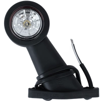 Lampada di segnalazione a LED FRISTOM FT-009C universale su braccio in gomma