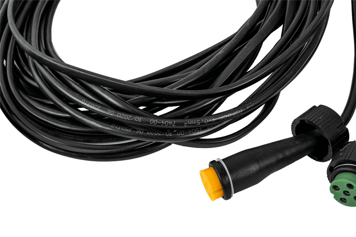 Cablaggio rimorchio impianto elettrico ASPÖCK 4,5 m 7 PIN baionette 2x 5 PIN