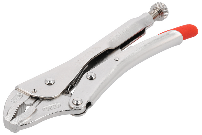 Pinza autobloccante corta YATO YT-2451, ganasce arrotondate, 250 mm