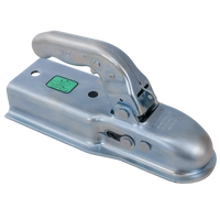 Gancio a sfera KNOTT KQ14-C per rimorchio da 1400 kg con timone quadrato da 70 mm