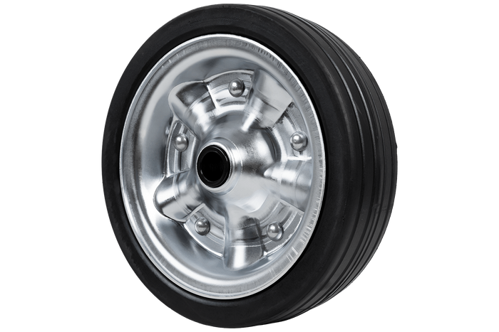 Ruota di scorta per ruotino di supporto KNOTT 405725.001 in gomma piena 225x65mm
