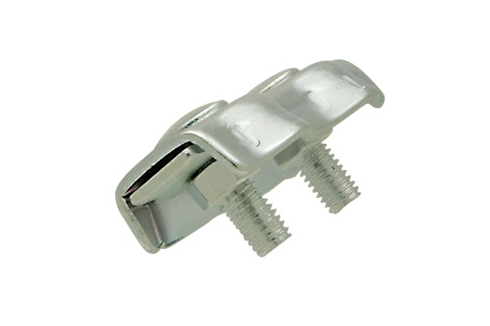 Morsetto a doppia sella DROMET ZLS.8 per corde da 8 mm