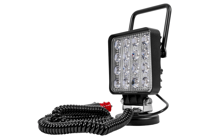 Faro da lavoro a LED con riflettore TT TECHNOLOGY TT.13208M, 16 LED, 3400 lm con magnete