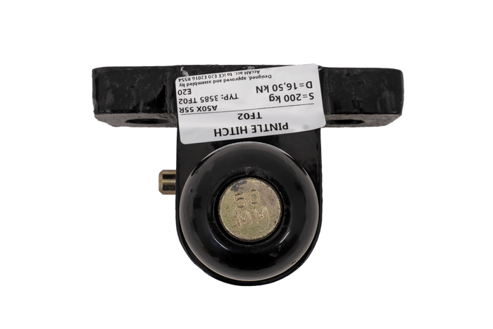 Gancio di traino AHAKA, sfera di traino e gancio di trasporto 50mm 3000kg