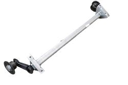 OUTLET KNOTT Assale non frenato VG7-L per rimorchio UNITRAILER 750 kg 1260 mm 1560 mm 4x100